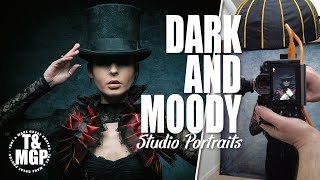 Dark And Moody Studio Portraits | Take and Make Great Photography with Gavin Hoey