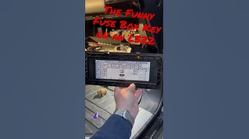 The Funny Fuse Box Key on an  L322 Range Rover #l322 #rangerover #newdefender #supercharged