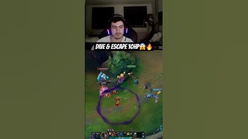 Fiddle Dives And Escapes With 10 HP 😱🔥 #fiddlesticks #leagueoflegends #league