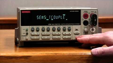 Configure Temperature Parameters with Keithley