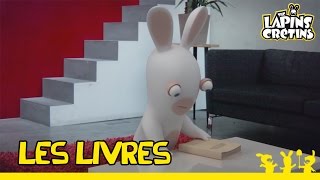 Les Lapins Crétins et les livres 