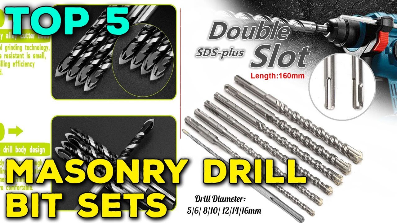 Top 5 Best Masonry drill bit sets 2020 YouTube