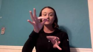 ASL- Signing Naturally Vocabulary- Final Exam