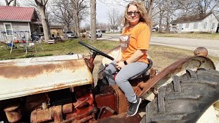 The Wife's First Time Driving the 8N Ford