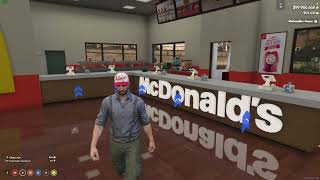 FiveM ESX ARS McDonalds Job Script with 38 Items and Customizable Shop