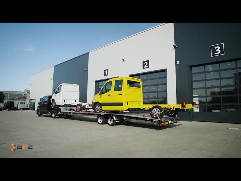 BFZ Autotransporter | Mercedes Sprinter | Sattelzuggespann | SEMI-TRAILER | Ciągnik siodłowy