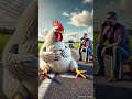 Big Chicken Give Birth small Chiks | TOFFY CREATION #aiart #ai #hen