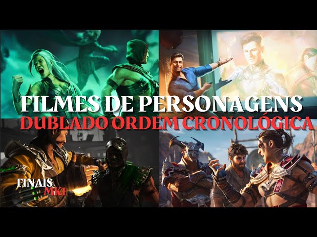 Mortal Kombat 1 Todos os Finais da Torre em Ordem Cronológica 4K PT-BR 