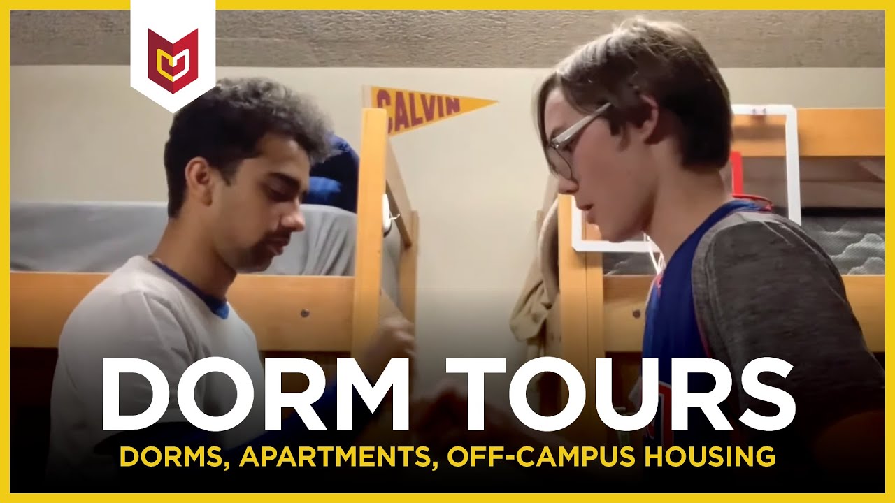 Dorm tour, apartments and off-campus housing