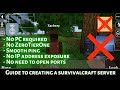 Survivalcraft 2 Multiplayer Turtorial Create a server 