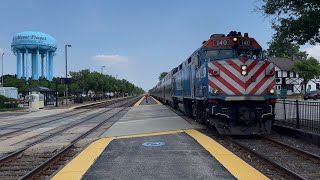 Short Saturday Evening Railfanning at Mount Prospect on 26