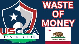 USCCA Instructor USELESS in CA