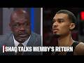 The Spurs are SUPER CONFIDENT 📈 Shaq decides when Wemby should return for San Antonio | NBA Tip-Off