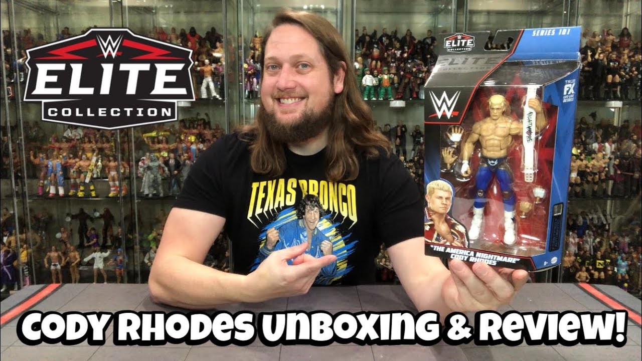 Cody Rhodes WWE Mattel Elite 101 Unboxing & Review! YouTube