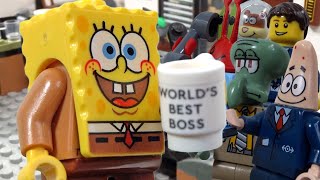 Lego Spongebob Meets The Office