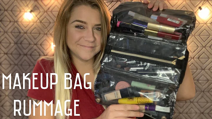 What’s In My Makeup Bag/Makeup Bag Rummage ASMR