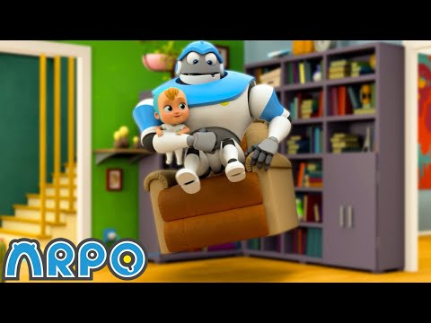 🤖Attack Of The Chairs!💺 | ARPO | Moonbug Kids - Friendship & Adventure