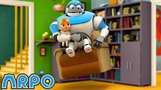 🤖Attack Of The Chairs!💺 | ARPO | Moonbug Kids - Friendship &amp; Adventure