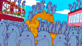 Los Simpson: El videojuego - Gameplay español (Episodio 7: La noche del Delfín)