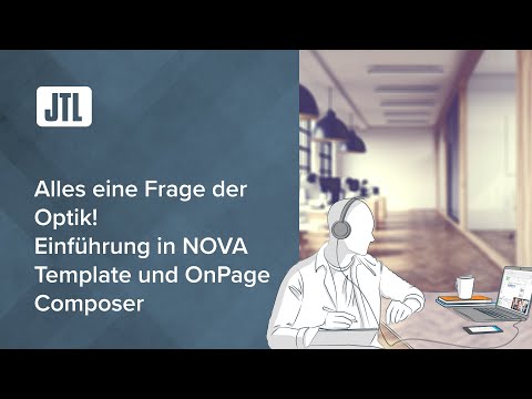 Alles eine Frage der Optik! Einführung in NOVA Template und OnPage Composer {Webinar}