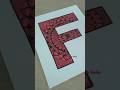 Alphabet-F | mandala | painting