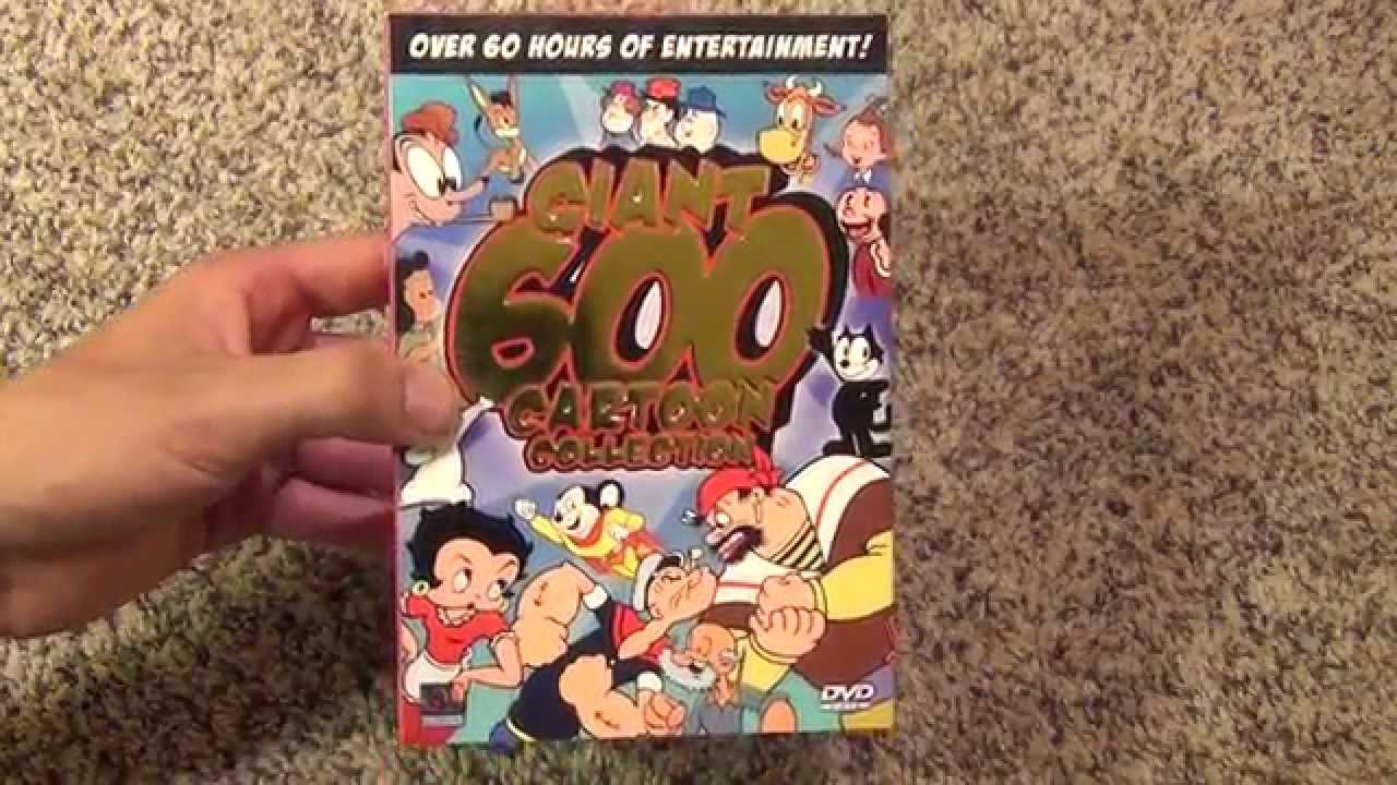 Giant 600 Cartoon Collection DVD Set Review by Mill Creek Entertainment 