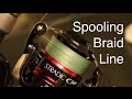 How to Spool Braided Line on a Spinning Reel Without Line Twists or Loops