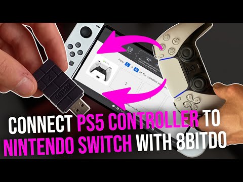 How to Connect PS5 Controller to Nintendo Switch with 8BitDo (2025
