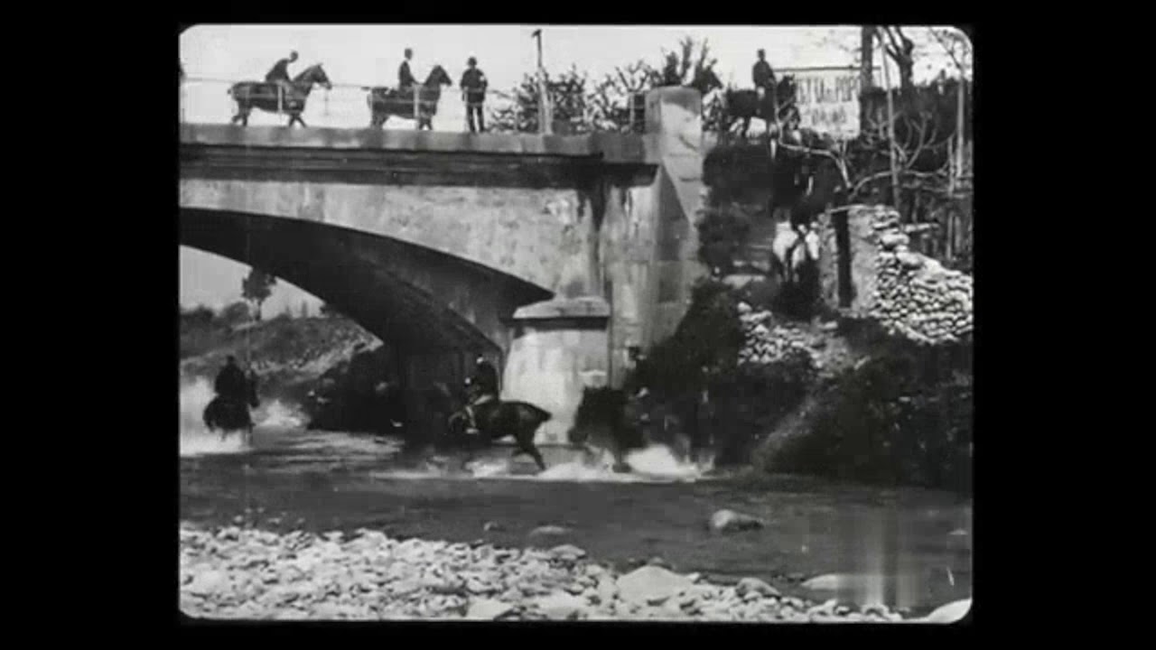 La Scuola di cavalleria in Pinerolo (1908) [The Cavalry School in Pinerolo] Ambrosio e C.