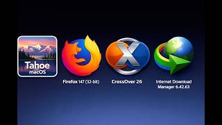Tes Internet Download Manager di MBA M4 Tahoe macOS 26.0.1 Via CrossOver 26