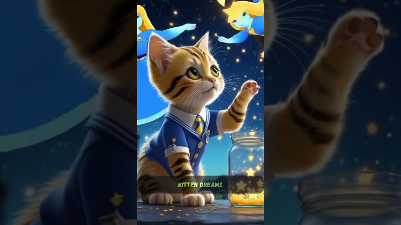 Kitten and the Magical Unicorn Games 🐱🦄 | 3D Animated Short for Kids 