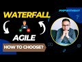 WATERFALL vs AGILE Projects - Which is BETTER? Project Methodology | Project Life Cycle | PMPwithRay