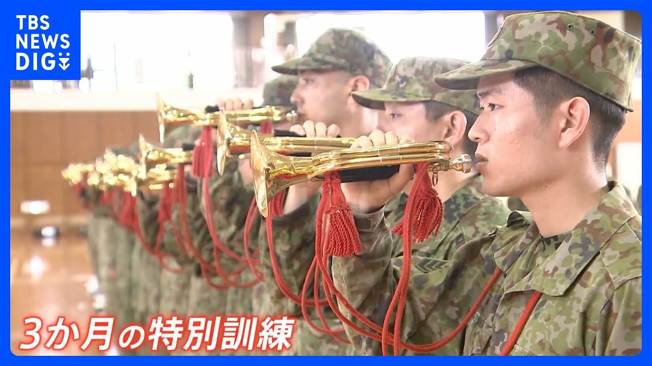 国防と演奏の“二刀流” 自衛隊で異色の「第一師団らっぱ隊」に密着 任務