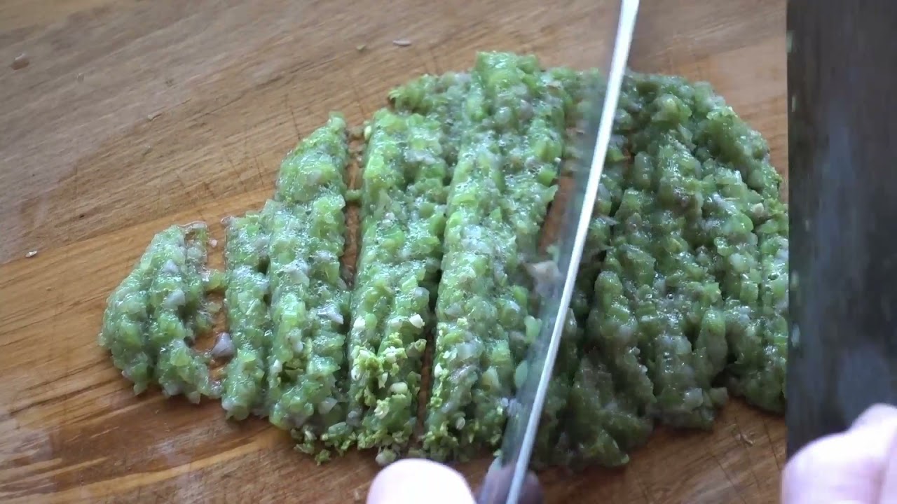 ミズ ウワバミソウ 山菜 たたき Chopped Mizu Akita Cooking 11 山菜 Youtube