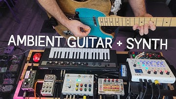 Ambient Performance: Triggering Synth Arps via MIDI Guitar (Fishman TriplePlay and Midicake Arp)