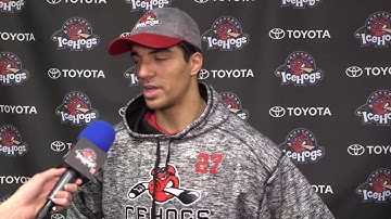 Andreas Martinsen Postgame Interview Jan. 23, 2018