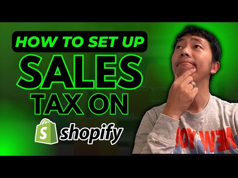 Shopify Tax Setup