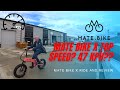 Mate Bike X 750w ebike. Maxed out unlocked ride at 47kph!
