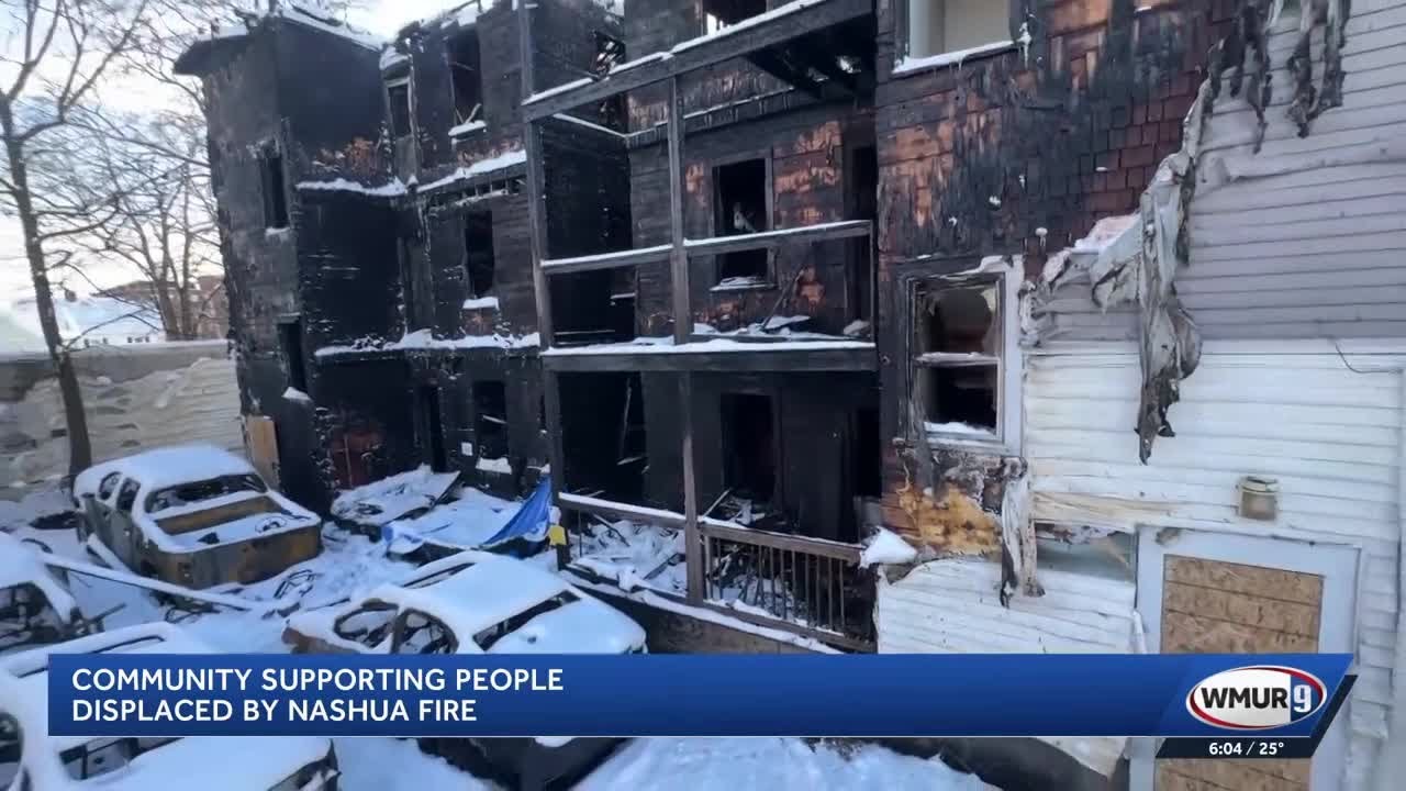 Community supporting people displaced by Nashua fire
