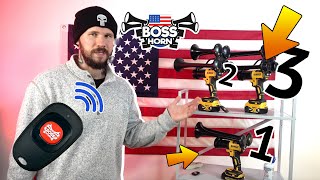 Dewalt Train Horn Showdown: Exploring Dual, Quad, and Premium Models by BossHorn.com