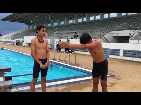 การสอนว่ายน้ำท่ากบ