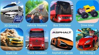 3D Driving Class 2,Vehicle Masters,Bus Simulator Ultimate,Drive Mad,Stunt Car Extreme screenshot 1