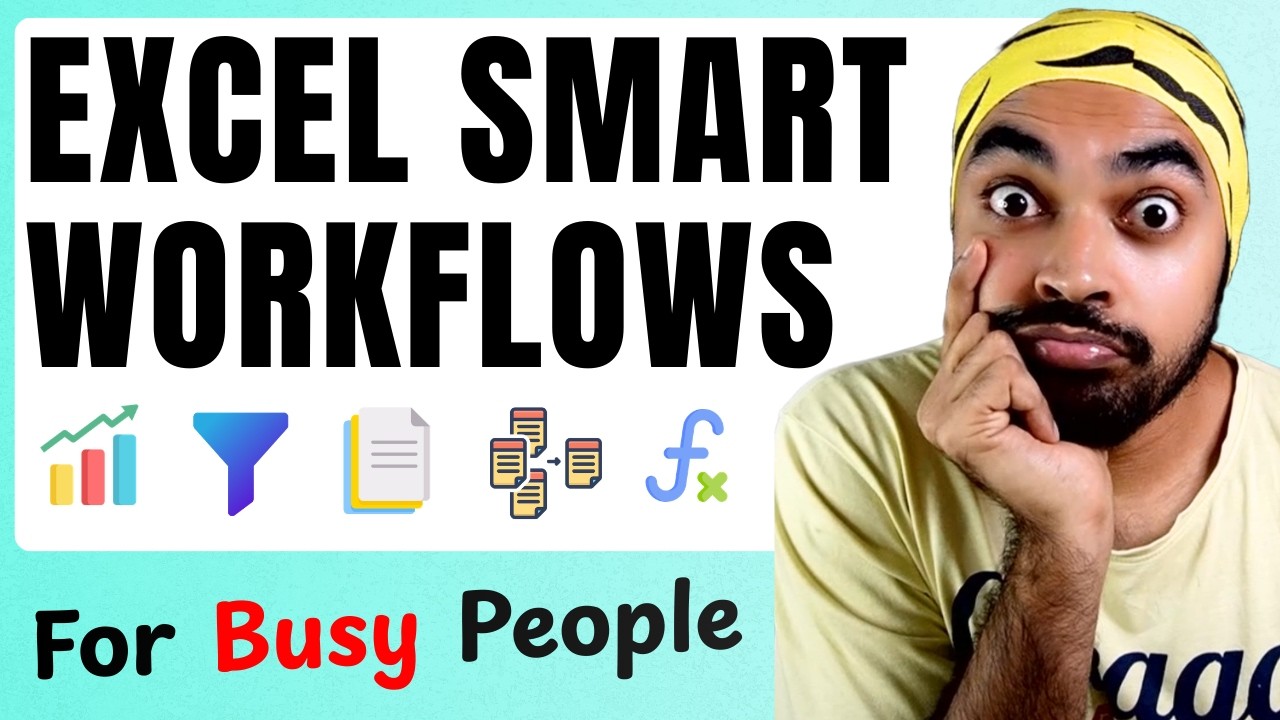 Stop Wasting Time: Work 5x faster in Excel