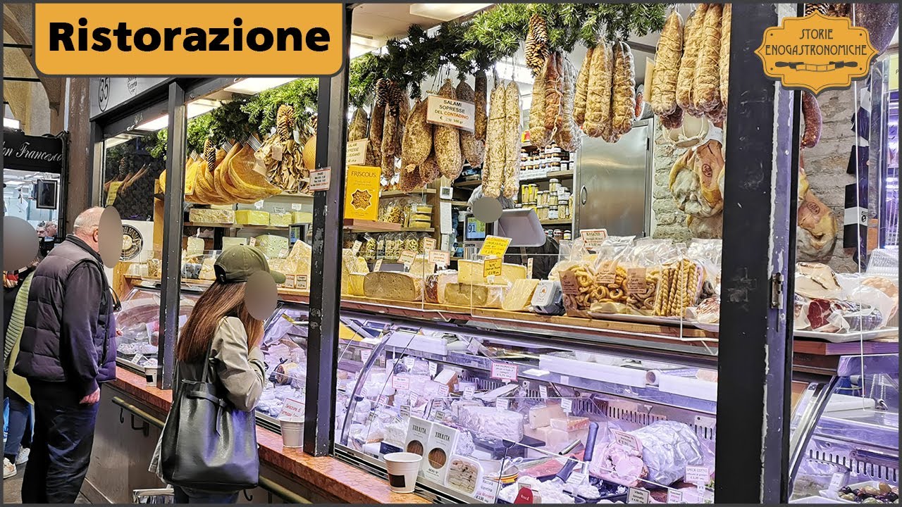 Le tipicità del mercato Sotto il Salone a Padova