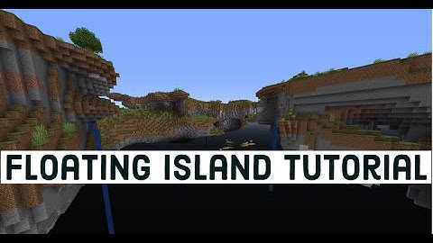 How To Generate Floating Islands | Minecraft Tutorial