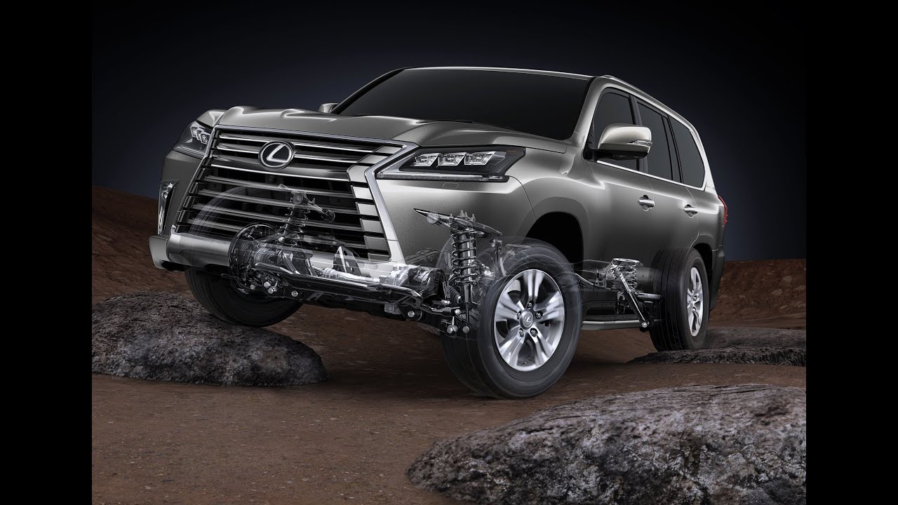 Lexus lx 570 черный