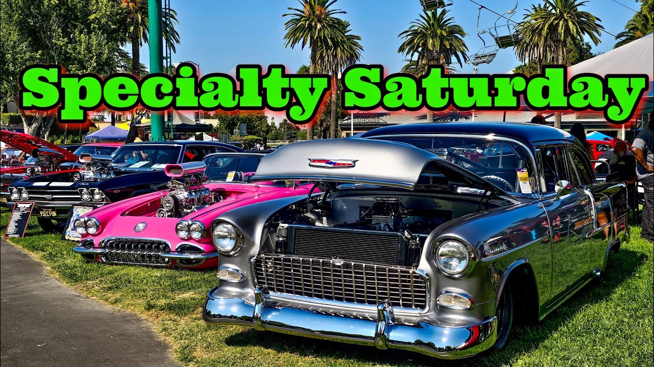 GoodGuys Specialty Saturday Car Show West Coast Nationals 2024 - YouTube