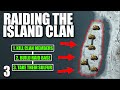 I ONLINE RAIDED A CLAN WHO BUILT ON AN ISLAND IN THE SNOW | Solo Rust