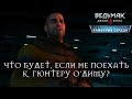 Ведьмак 3: Каменные Сердца - Что будет, если не встретиться с Гюнтером о'Димом