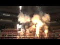 Indoor pyrotechnics demo